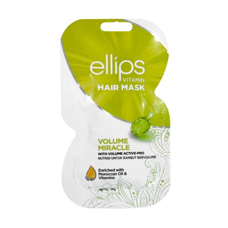 Маска для волосся Ellips Vitamin Hair Mask Volume Miracle Чудо об'єм, 20 г